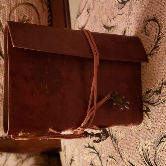 Beautiful Look of Leather Small Journal with Wrap around closure. - Picture 6 of 7
